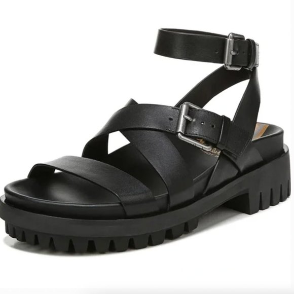 Sam Edelman Shoes - New in Box Sam Edelman Eleanora Black Leather Sandals